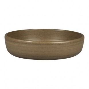 RAK Porcelain Rakstone Selva 37.2 oz. Dark Brown Porcelain Bowl - 4/Case RAK Porcelain Rakstone Selva 37.2 oz. Dark Brown Porcelain Bowl - 4/Case