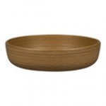 RAK Porcelain Rakstone Selva 37.2 oz. Dark Brown Porcelain Bowl - 4/Case