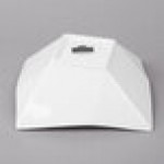 10 Strawberry Street WEL-9BGBWL Whittier Elite 32 oz. White Porcelain Bag Bowl - 12/Case