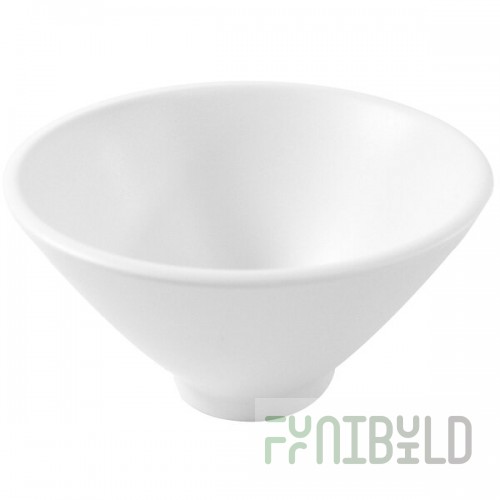 Elite Global Solutions JW124 Zen 8 oz. Round White Bowl - 6/Case