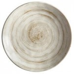Elite Global Solutions D52SQ Van Gogh Taupe 9 oz. Square Melamine Bowl - 6/Case