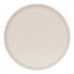 Cal-Mil Sophie 16 oz. Ivory and Black Round Two-Tone Melamine Pasta Bowl - 6/Case