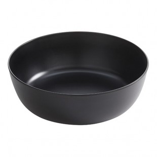 American Metalcraft Ani 169 oz. Black Round Melamine Serving Bowl - 6/Case American Metalcraft Ani 169 oz. Black Round Melamine Serving Bowl - 6/Case