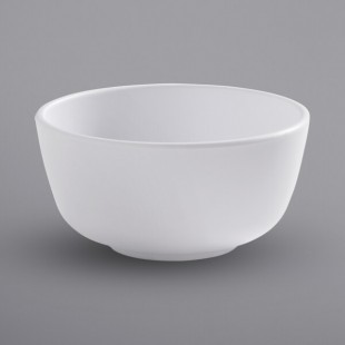 American Metalcraft MCB10WH Mix & Matte 10 oz. Matte White Melamine Bouillon Cup
