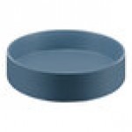 Cal-Mil Hudson 72 oz. Stone Blue Raised Rim Melamine Bowl Cal-Mil Hudson 72 oz. Stone Blue Raised Rim Melamine Bowl