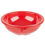 Carlisle KL11805 Kingline 10 oz. Red Nappie Bowl - 48/Case Carlisle KL11805 Kingline 10 oz. Red Nappie Bowl - 48/Case
