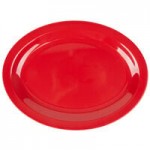 Carlisle KL11805 Kingline 10 oz. Red Nappie Bowl - 48/Case Carlisle KL11805 Kingline 10 oz. Red Nappie Bowl - 48/Case