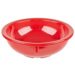 Carlisle KL11805 Kingline 10 oz. Red Nappie Bowl - 48/Case Carlisle KL11805 Kingline 10 oz. Red Nappie Bowl - 48/Case