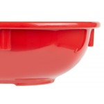 Carlisle KL11805 Kingline 10 oz. Red Nappie Bowl - 48/Case Carlisle KL11805 Kingline 10 oz. Red Nappie Bowl - 48/Case