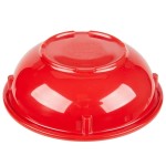 Carlisle KL11805 Kingline 10 oz. Red Nappie Bowl - 48/Case Carlisle KL11805 Kingline 10 oz. Red Nappie Bowl - 48/Case