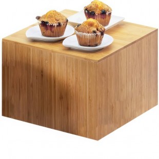 Cal-Mil 432-9-60 Bamboo Square Riser - 12 Cal-Mil 432-9-60 Bamboo Square Riser - 12