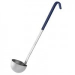Vollrath 58011 1 oz. Two-Piece Stainless Steel Ladle with Black Kool-Touch® Handle Vollrath 58011 1 oz. Two-Piece Stainless Steel Ladle with Black Kool-Touch® Handle