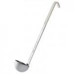 Vollrath 58011 1 oz. Two-Piece Stainless Steel Ladle with Black Kool-Touch® Handle Vollrath 58011 1 oz. Two-Piece Stainless Steel Ladle with Black Kool-Touch® Handle