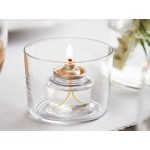 Acopa 7.5 oz. Cylindrical Glass Candle / Votive Holder - 12/Case
