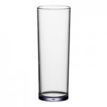 Choice 9 oz. Customizable SAN Plastic Stackable Rocks / Old Fashioned Glass - 24/Case