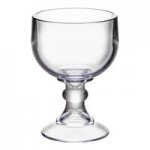 Choice 9 oz. Customizable SAN Plastic Stackable Rocks / Old Fashioned Glass - 24/Case