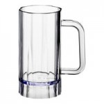 Choice 9 oz. Customizable SAN Plastic Stackable Rocks / Old Fashioned Glass - 24/Case