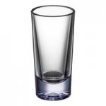 Choice 9 oz. Customizable SAN Plastic Stackable Rocks / Old Fashioned Glass - 24/Case