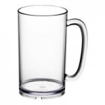 Choice 9 oz. Customizable SAN Plastic Stackable Rocks / Old Fashioned Glass - 24/Case