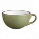 Acopa Embers 10 oz. Moss Green Matte Stoneware Cup - 24/Case Acopa Embers 10 oz. Moss Green Matte Stoneware Cup - 24/Case