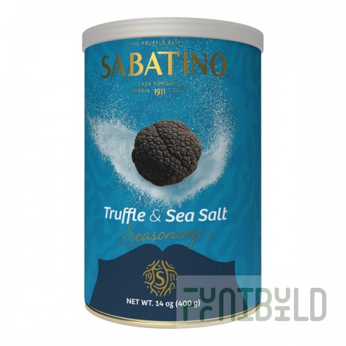 Sabatino Tartufi 14 oz. Truffle Sea Salt - 6/Case