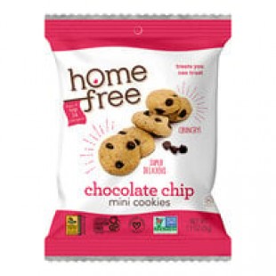 Homefree Individually Wrapped Vegan Gluten-Free Chocolate Chip Cookie 1 oz. - 36/Case