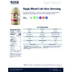 Ken's Foods Magic Blend Cole Slaw Dressing 1 Gallon - 4/Case Ken's Foods Magic Blend Cole Slaw Dressing 1 Gallon - 4/Case