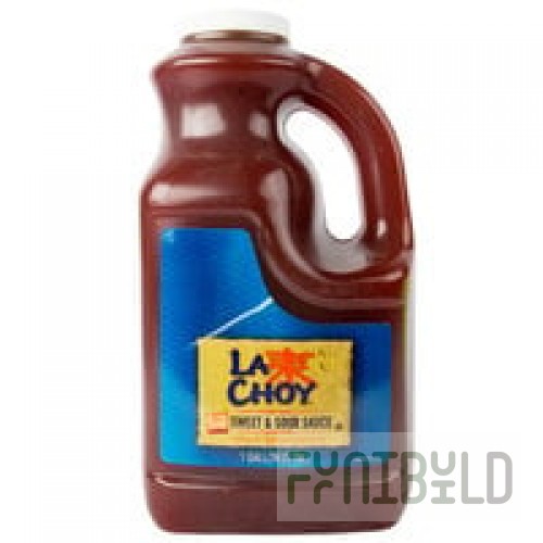 Kikkoman 5 lb. Less Sodium Preservative Free Sweet and Sour Sauce