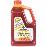 Kikkoman 5 lb. Less Sodium Preservative Free Sweet and Sour Sauce Kikkoman 5 lb. Less Sodium Preservative Free Sweet and Sour Sauce