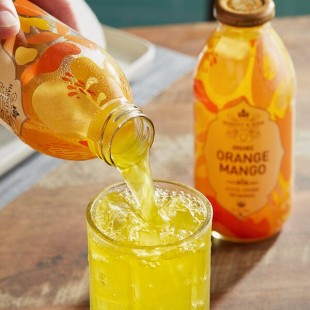 Harney & Sons Organic Orange Mango Juice 16 fl. oz. - 12/Case Harney & Sons Organic Orange Mango Juice 16 fl. oz. - 12/Case