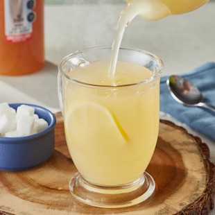 SHOTT Lemon, Ginger, and Honey Real Fruit Concentrated Flavoring Syrup 1 Liter - 6/Case SHOTT Lemon, Ginger, and Honey Real Fruit Concentrated Flavoring Syrup 1 Liter - 6/Case