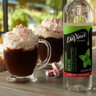 DaVinci Gourmet Classic Peppermint Flavoring Syrup 750 mL - 4/Case DaVinci Gourmet Classic Peppermint Flavoring Syrup 750 mL - 4/Case