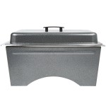 Sterno Silver Vein Fold Away Chafer with Lid and 2 Half Size Pans
