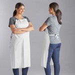 Choice Black 38 Mil Heavy Weight Vinyl Dishwasher Apron - 40