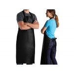 Choice Black 38 Mil Heavy Weight Vinyl Dishwasher Apron - 40