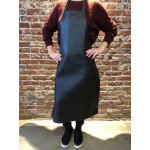 Choice Black 38 Mil Heavy Weight Vinyl Dishwasher Apron - 40