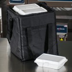 Choice Customizable Insulated Food Delivery Bag Black Nylon 13 Choice Customizable Insulated Food Delivery Bag Black Nylon 13