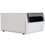 Vollrath 6512-28 Stainless Steel One Sided Countertop Fullfold Napkin Dispenser with Chrome Faceplate