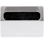 Vollrath 6512-28 Stainless Steel One Sided Countertop Fullfold Napkin Dispenser with Chrome Faceplate