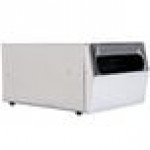 Vollrath 6512-28 Stainless Steel One Sided Countertop Fullfold Napkin Dispenser with Chrome Faceplate