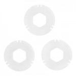 San Jamar C2210C Euro EZ-Fit® In-Counter 6 - 24 oz. Cup Dispenser with White Gasket - 23 1/4 San Jamar C2210C Euro EZ-Fit® In-Counter 6 - 24 oz. Cup Dispenser with White Gasket - 23 1/4