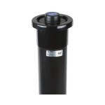 San Jamar C2210C Euro EZ-Fit® In-Counter 6 - 24 oz. Cup Dispenser with White Gasket - 23 1/4 San Jamar C2210C Euro EZ-Fit® In-Counter 6 - 24 oz. Cup Dispenser with White Gasket - 23 1/4