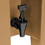 Cambro 1000LCD157 Camtainer® 11.75 Gallon Coffee Beige Insulated Beverage Dispenser Cambro 1000LCD157 Camtainer® 11.75 Gallon Coffee Beige Insulated Beverage Dispenser