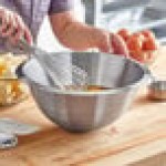 Matfer Bourgeat 6.9 Qt. Stainless Steel Hemispherical Mixing Bowl 703030