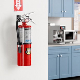 Buckeye 5 lb. ABC Dry Chemical Fire Extinguisher - Rechargeable Untagged with Wall Mount - UL Rating 3-A:40-B:C Buckeye 5 lb. ABC Dry Chemical Fire Extinguisher - Rechargeable Untagged with Wall Mount - UL Rating 3-A:40-B:C