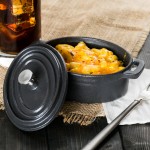 Libbey CIS-27 11 oz. Mini Cast Iron Oval Dutch Oven - 12/Case Libbey CIS-27 11 oz. Mini Cast Iron Oval Dutch Oven - 12/Case