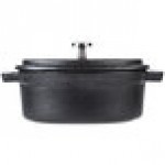 Libbey CIS-27 11 oz. Mini Cast Iron Oval Dutch Oven - 12/Case Libbey CIS-27 11 oz. Mini Cast Iron Oval Dutch Oven - 12/Case