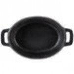 Libbey CIS-27 11 oz. Mini Cast Iron Oval Dutch Oven - 12/Case Libbey CIS-27 11 oz. Mini Cast Iron Oval Dutch Oven - 12/Case