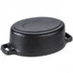 Libbey CIS-27 11 oz. Mini Cast Iron Oval Dutch Oven - 12/Case Libbey CIS-27 11 oz. Mini Cast Iron Oval Dutch Oven - 12/Case