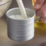 Vollrath 5350 0.25 Qt. Aluminum Measuring Cup